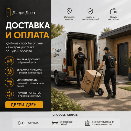 Доставка и установка дверей в Туле