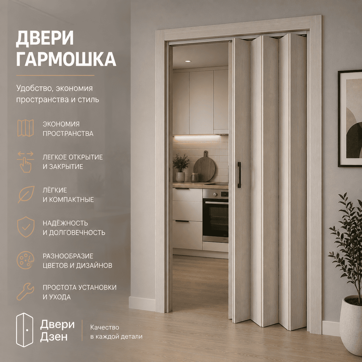 Квартира на пр. Ленина — установленные двери, Тула