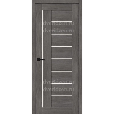 Межкомнатная дверь эко шпон 29 цвет серая мелинга