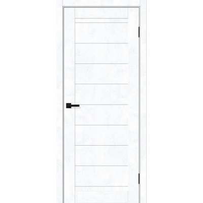 Межкомнатная дверь эко шпон браво 21 snow art