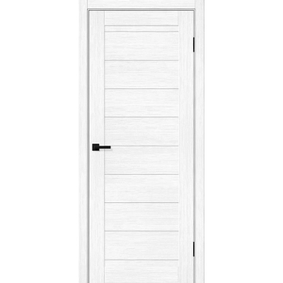 Межкомнатная дверь эко шпон браво 21 snow melinga