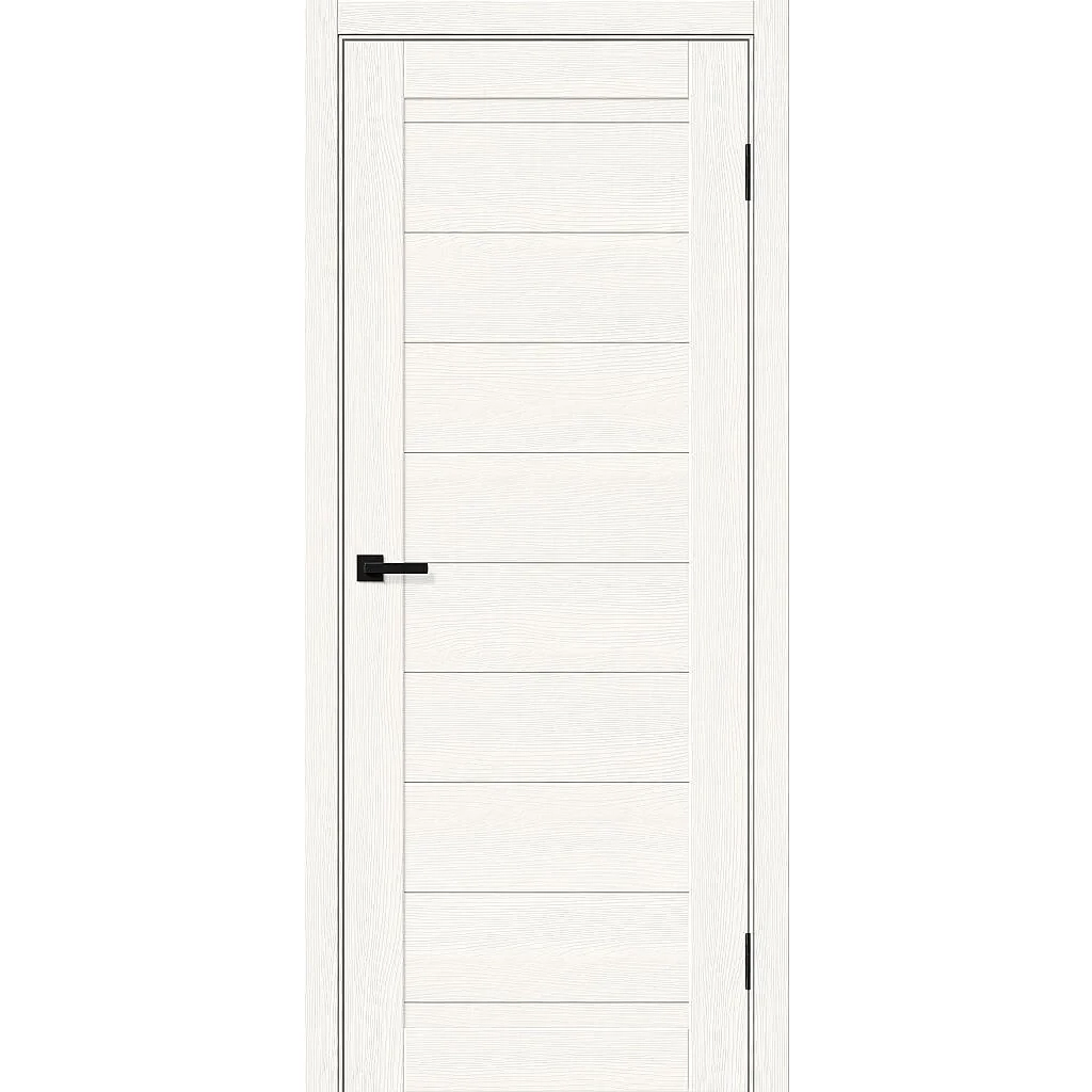Межкомнатная дверь эко шпон браво 21 white wood