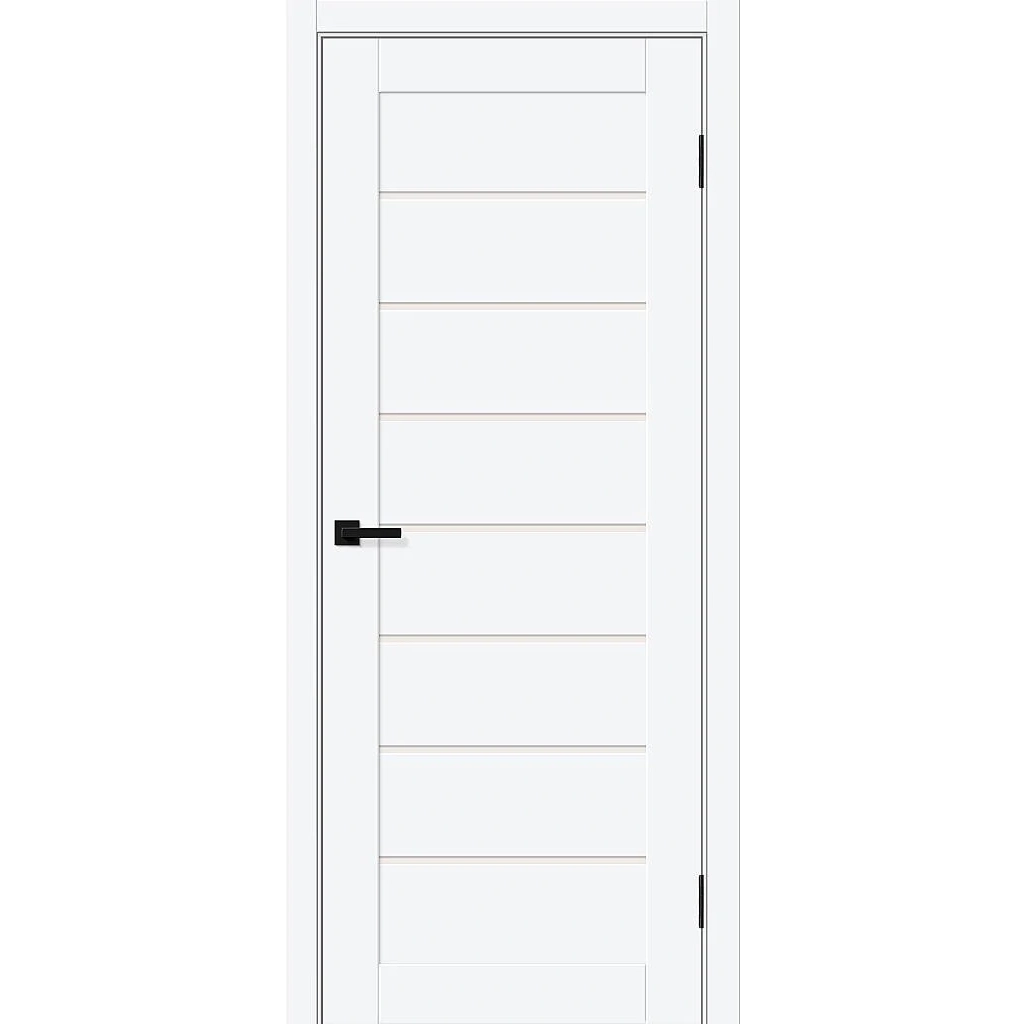 Межкомнатная дверь браво 22 цвет белый шелк