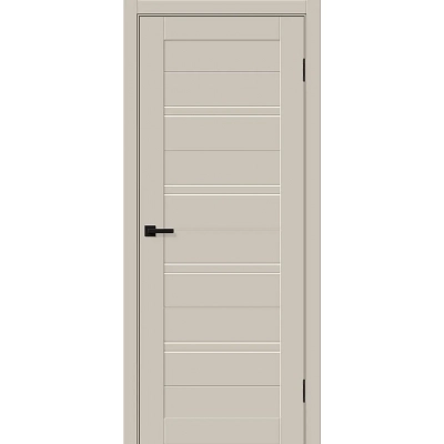 Межкомнатная дверь браво 28 кремовый шелк
