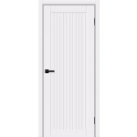 Межкомнатная дверь винил браво 50 цвет белый про