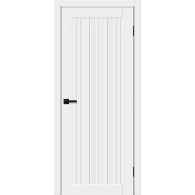 Межкомнатная дверь винил браво 50 цвет белый про