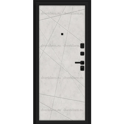 Входная дверь Браво Графити 5 look art lunnyj kamen