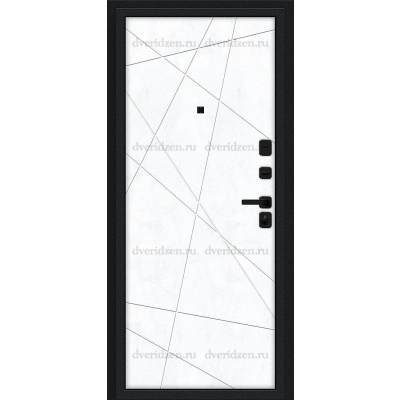 Входная дверь Браво Графити 5 snow art