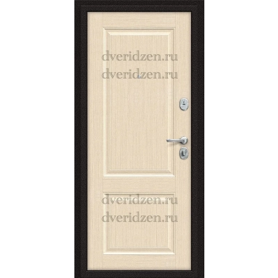 Входная дверь браво оптим х 2 антик 6 см бежевый клен