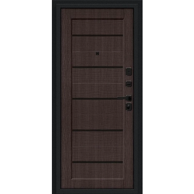 Входная дверь браво букле черное wenge melinga