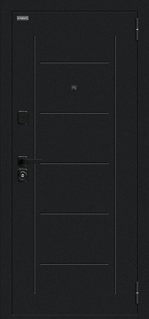 Входная дверь браво букле черное