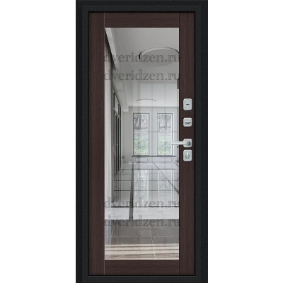 Входная дверь с терморазрывом с зеркалом термо флеш МФ