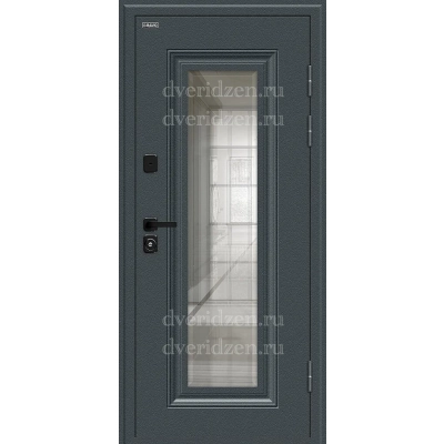 Входная дверь с терморазрывом термо шелл сд старк антрацит