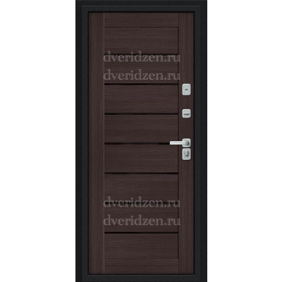 Входная дверь с терморазрывом термо техно д2 хром