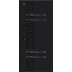 Входная дверь с терморазрывом д2 техно термо букле череное