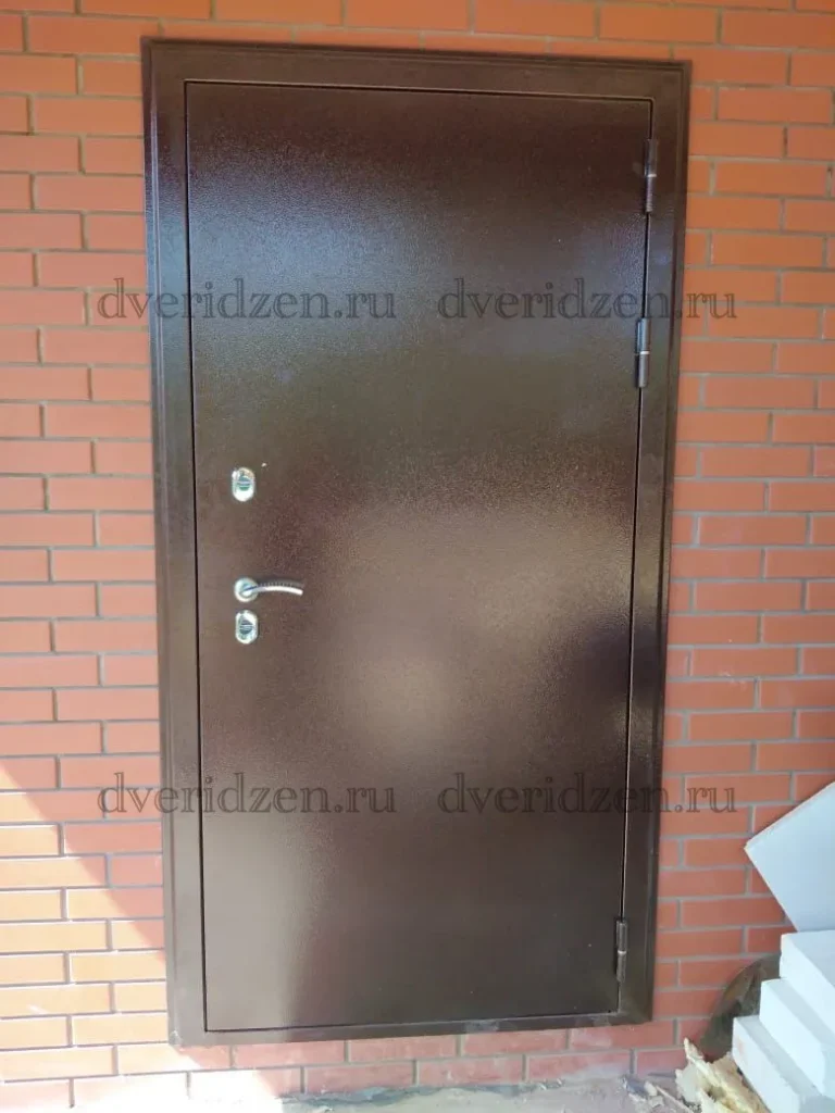 Дверь стальная медный антик