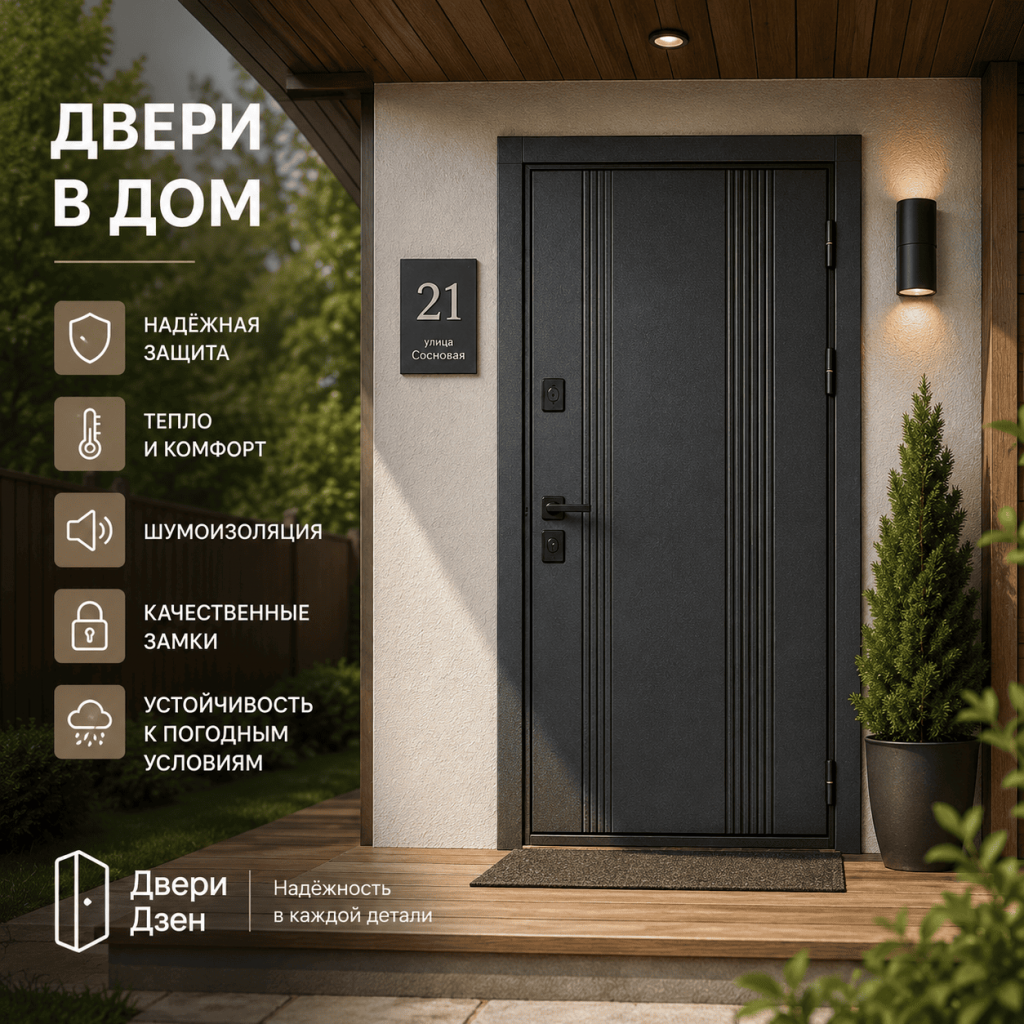 Двери в дом