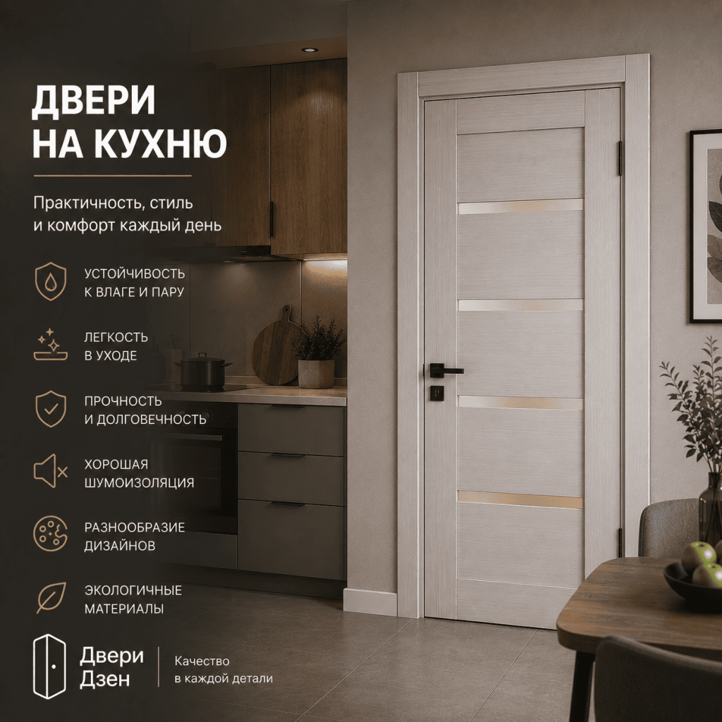 Двери на кухню