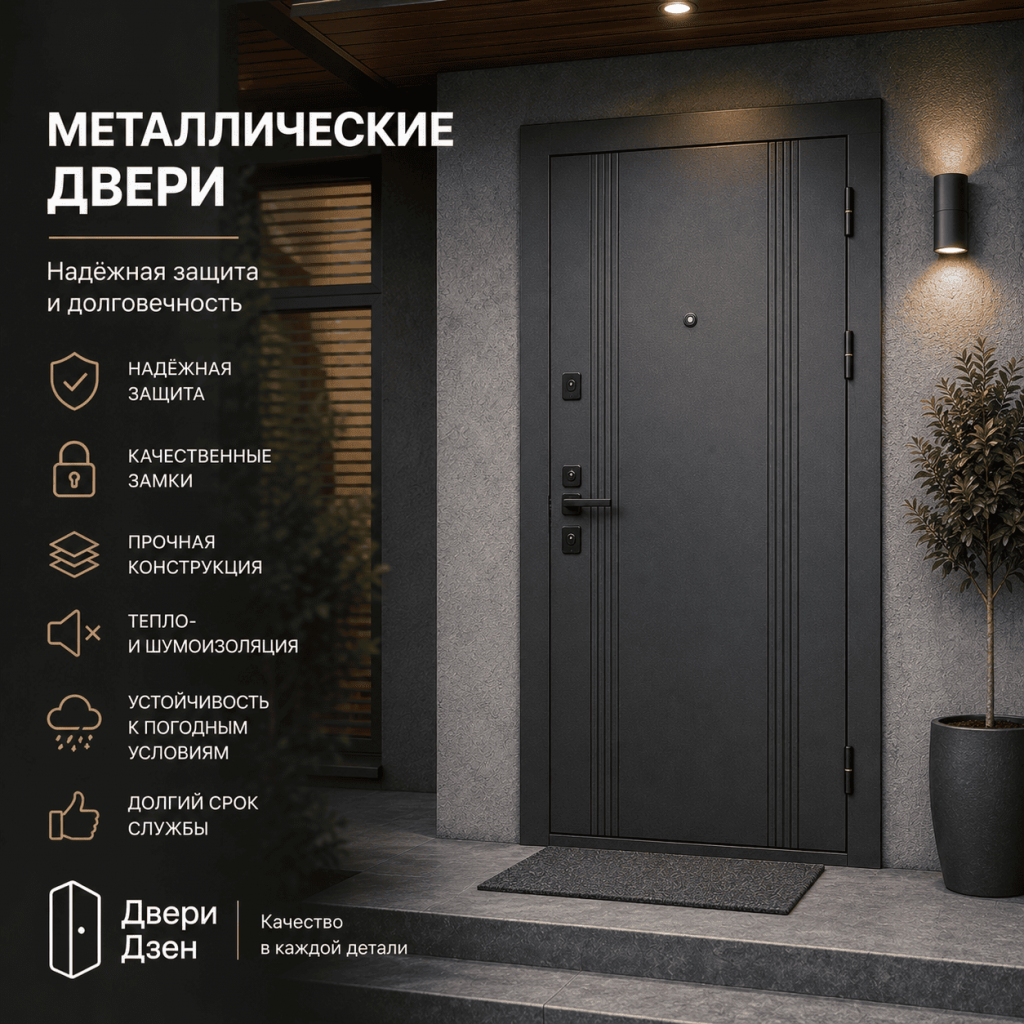 Металлические двери