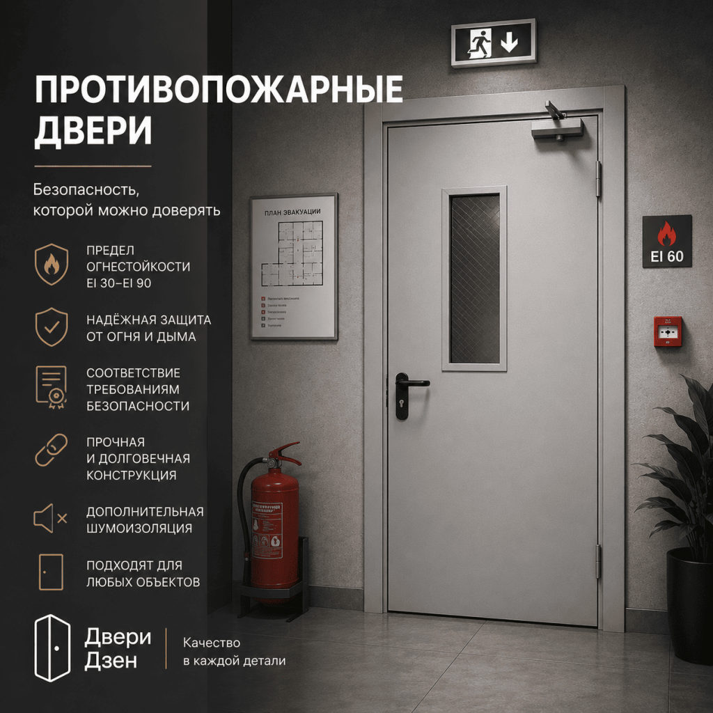 Противопожарные двери