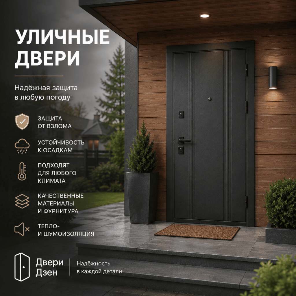 Уличные двери